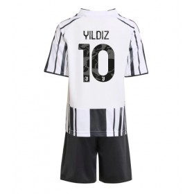 Dětské fotbalový komplet Juventus Kenan Yildiz #10 Domácí košile 2025-26 Krátkým Rukávem